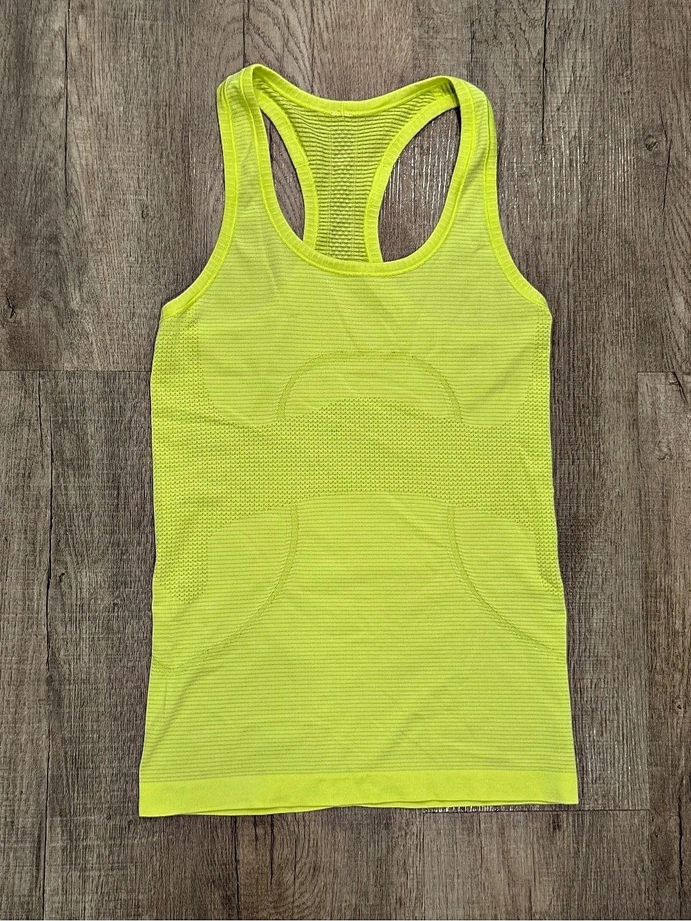 lululemon Swiftly Tech Racerback Tank Top Yellow